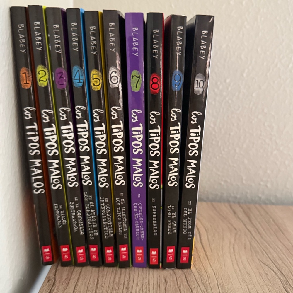 Books! Los tipos malos colección en español.The Bad Guys Spanish Series set - Picture 2 of 2